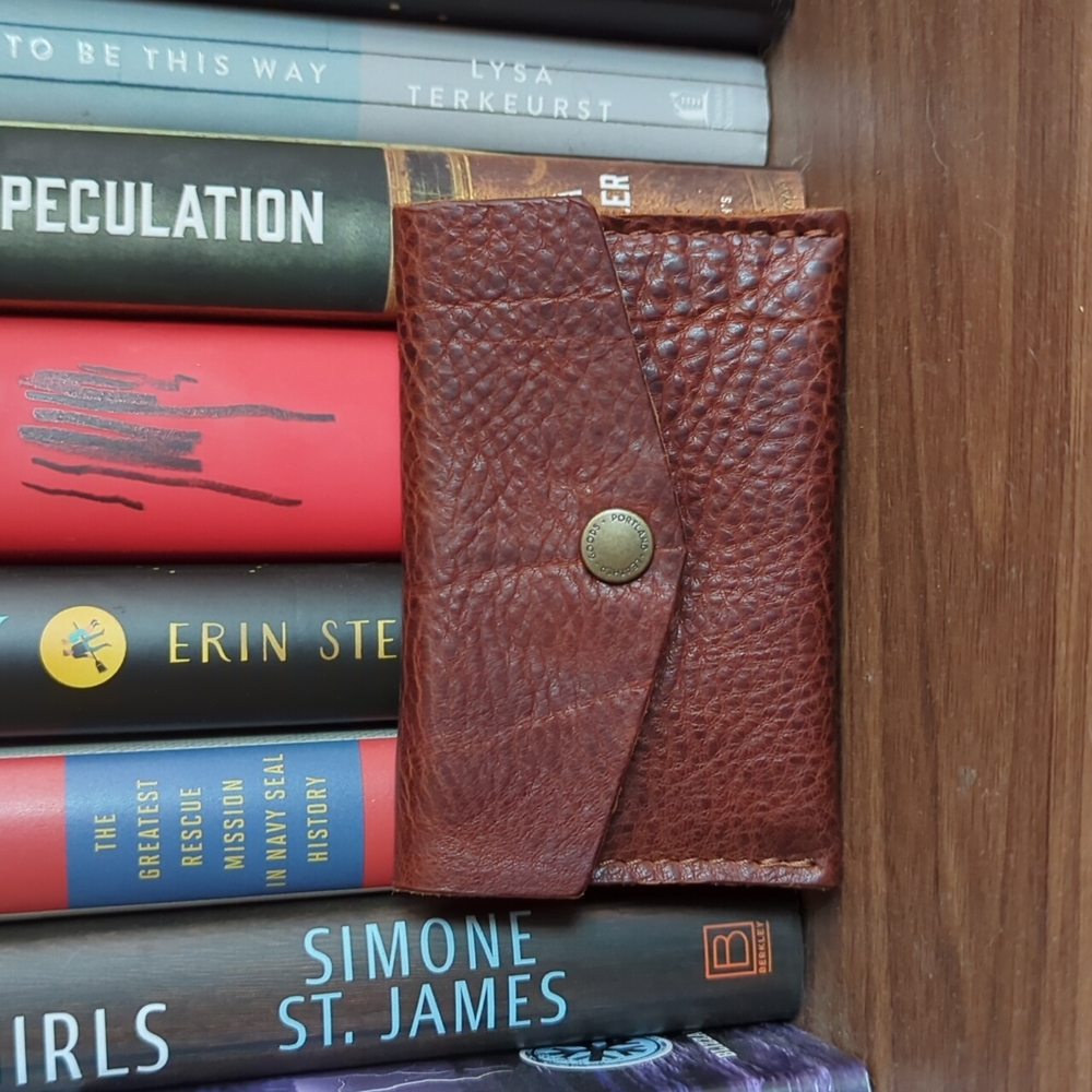 Portland Leather Goods Mini Envelope Wallet